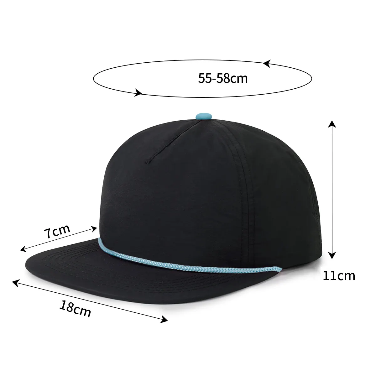 Youth Snapback Hats Polyester - - Fanmei Headwear 2