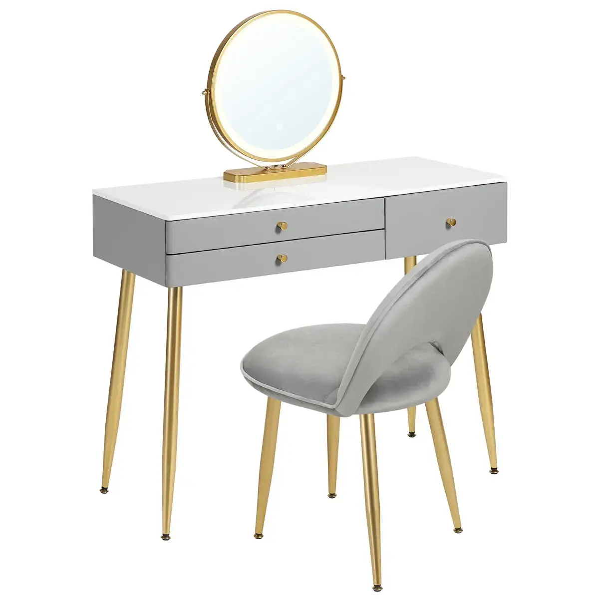 Metal Makeup Table Bedroom Furniture Wholesale - Yifan Furniture 4