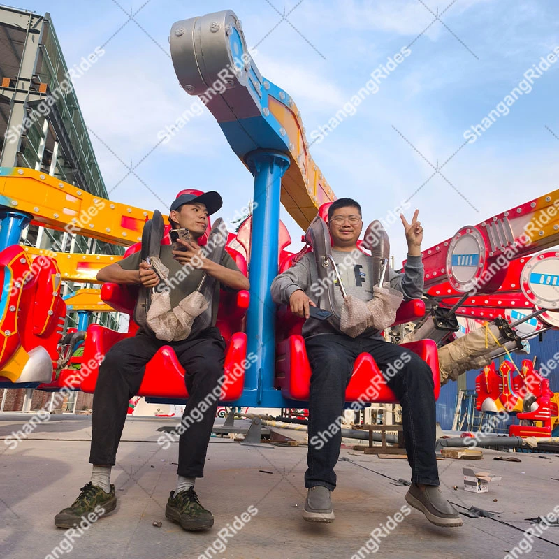 Amazing big jump ride on trailer for playground and fair park carnival 1
