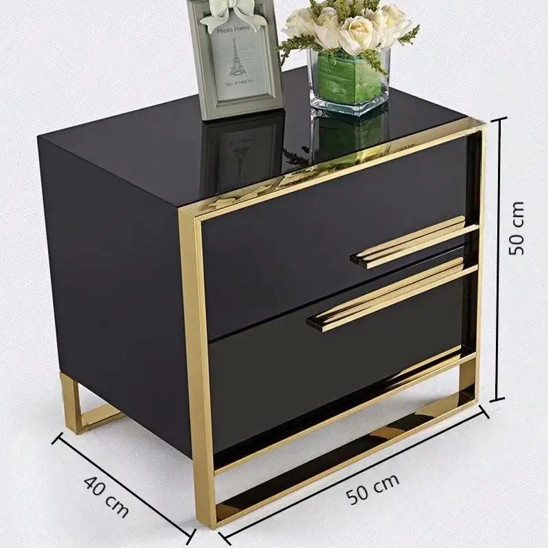 Black Bedside Table Bedside Table Wholesale - Yifan Furniture 6