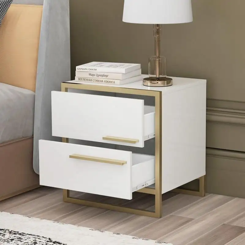 Black Bedside Table Bedside Table Wholesale - Yifan Furniture 5
