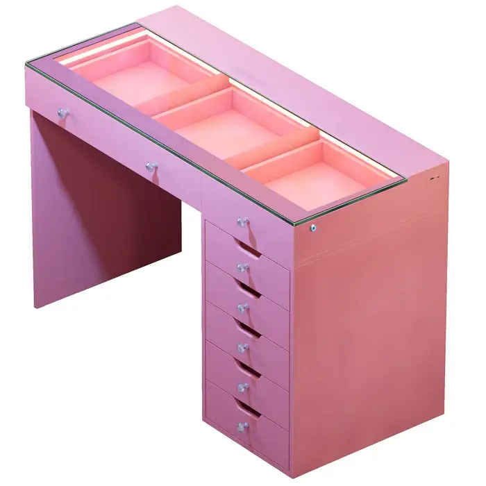 Oak Dressing Table Wooden Dresser Table Wholesale - Yifan Furniture 7