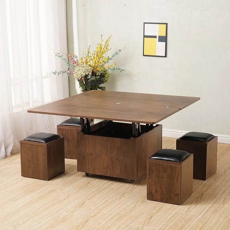 Yifan Furniture Black Dining Table Manufacturing 5