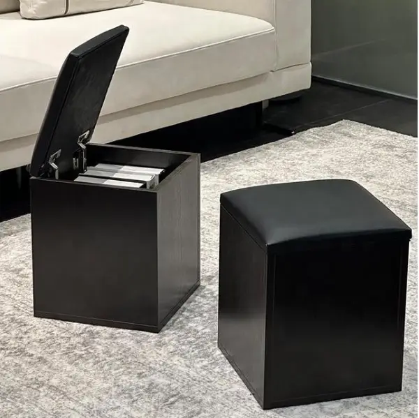 Yifan Furniture Black Dining Table Manufacturing 3