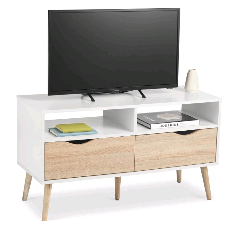 Mejor para el hogar Factory Mayor de TV consola de gabinete de televisión de madera Soporte de televisión Muebles de sala de estar de lujo 1