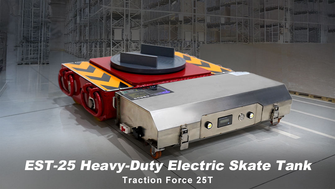 EST-25 Electric Skate Tank | 25T Capacity, Compact & Powerful for Heavy ...