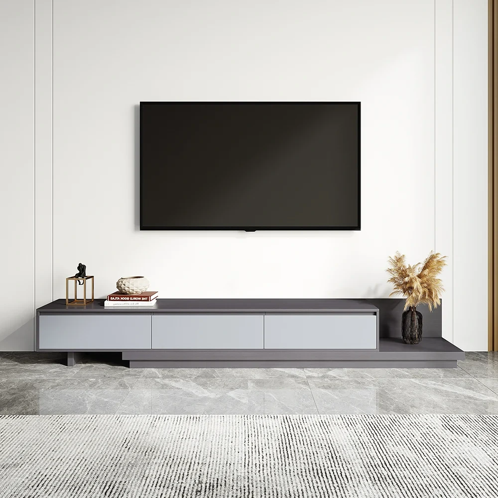 Factory Customized Extendable TV Stand with 3 Drawers 1