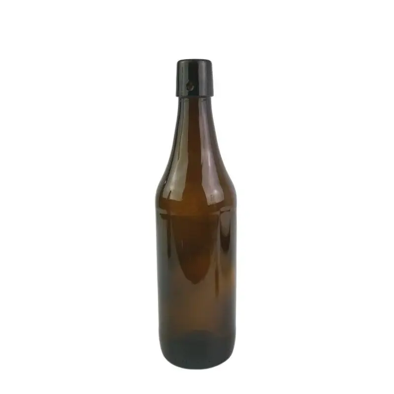 Botol bir kaca kuning 500ml dengan swing-top 1