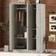 Wardrobe Wardrobe with Drawers Manufacturing 3