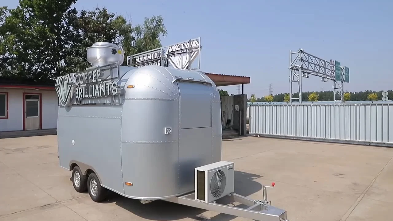 Customizable Aluminum Food Trailer with Awning – Premium Mobile Kitchen by CNREALLY KNOWN 1