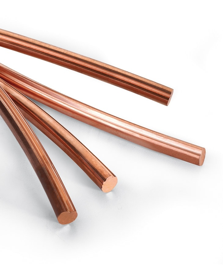 Contact Wire (Cu-Ag/Cu-Sn/Cu-Mg Alloy)for Electrified Railway 6