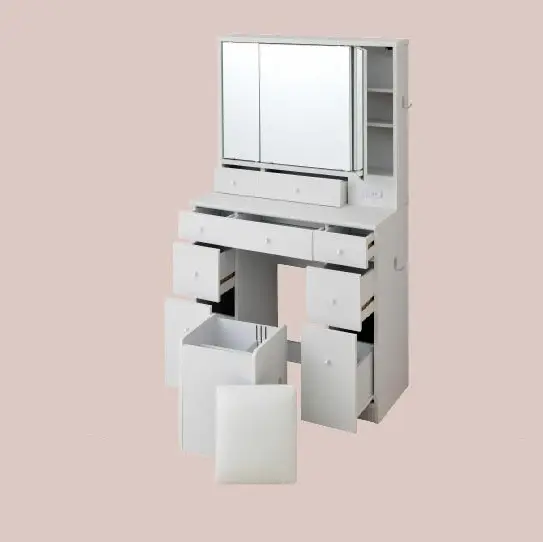 Yifan Furniture Wood Vanity Dresser Supply 8