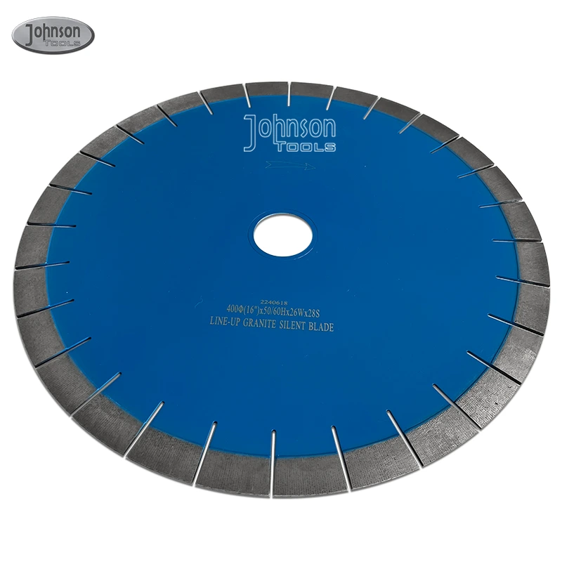 Outils Johnson 16inch / 400 mm Arix Saw silent Saw Saw Blade Cutting Disc for Granite Tools 2