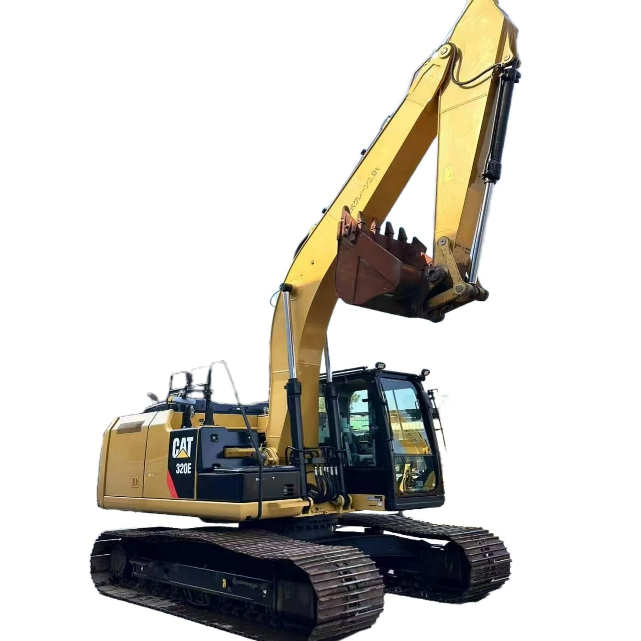 2020 CAT 320E Used Crawler Excavator 20 Tons Secondhand Digger in Shanghai Yard 1