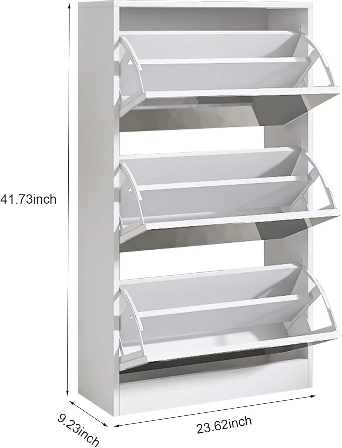 Yifan Furniture Oak Shoe Storage Factory Price 6