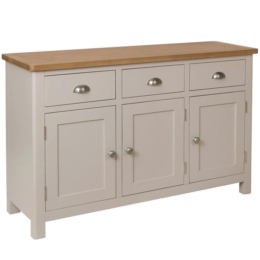Customized minimalist style side cabinet, with 3 doors, storage space for bedroom,living room 1
