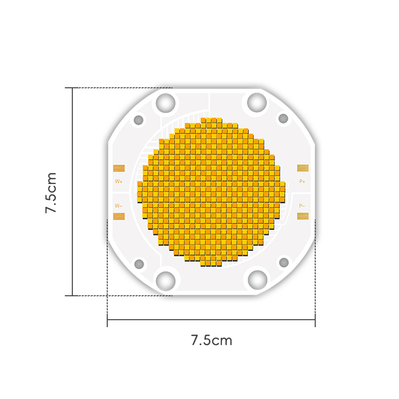 600W RGBWW Flip Chip Factory Customization High Out Put COB Led Chip 4
