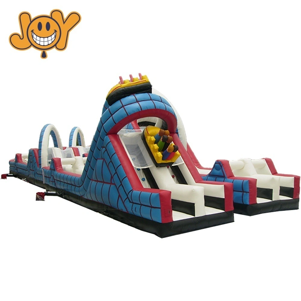 30-Meter Disassemble Commercial Inflatable Obstacle Course For Sale 1