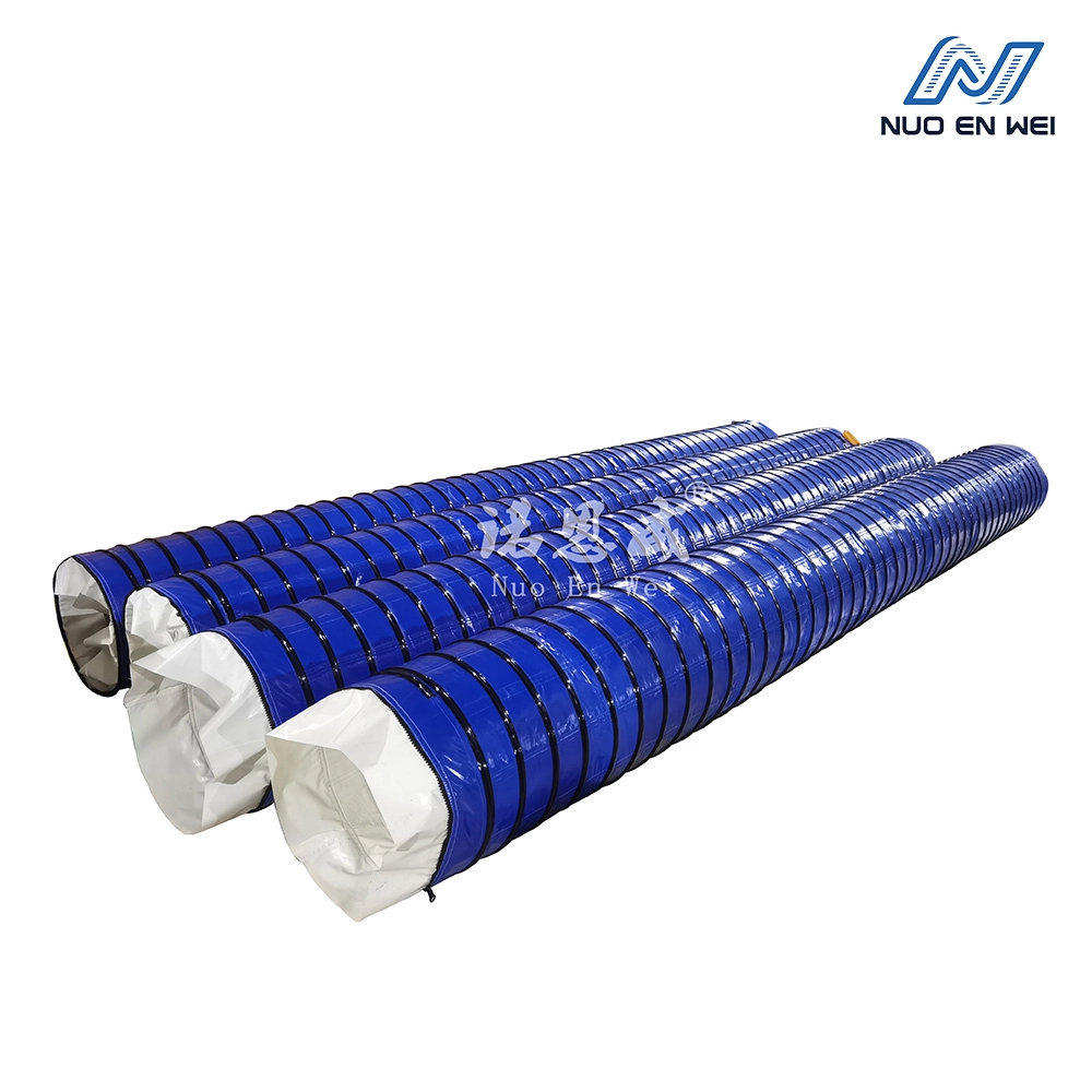 Manguera de aislamiento de CA premium | Conducto de aire flexible 4 -59 | Tubo HVAC de escudo térmico | Nuoenwei 1