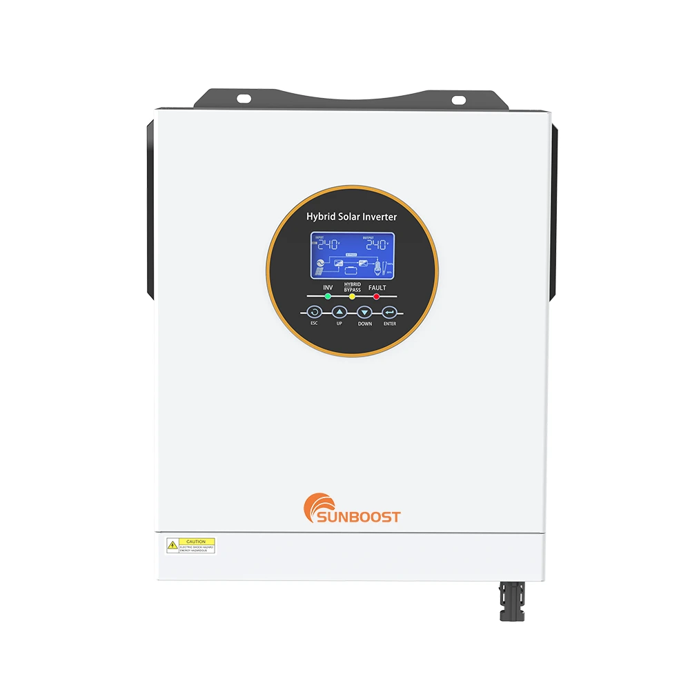 120V একক ফেজ 3 কেডব্লিউ 3.6W 5KW হাইব্রিড সোলার ইনভার্টার 50Hz 60Hz আমেরিকান সংস্করণ 24V 48V এমপিপিটি সোলার কন্ট্রোলার সহ 1