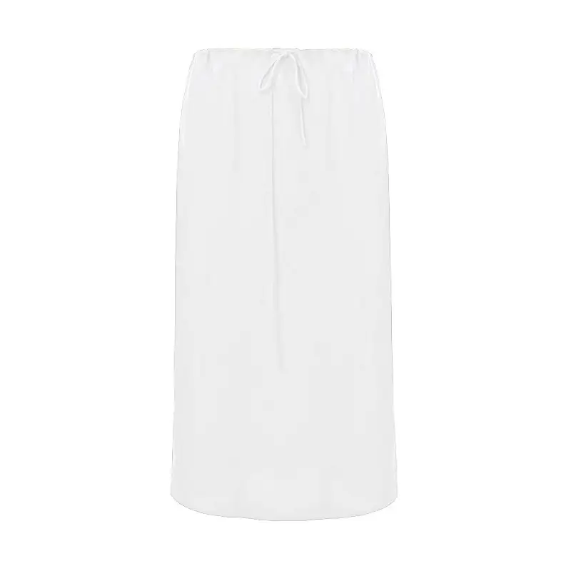 Linen Flared Maxi Skirt 1