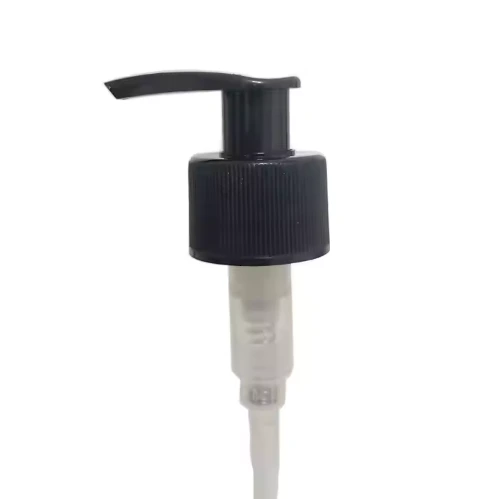 Black Rippen linke und rechte Lock -Plastik -Seifenspender Pumpe 28/410 1