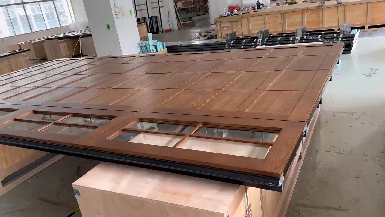 Insulated ​Cedar Real Wood Garage Doors: Unbeatable Beauty & Weather Resistance​ 1