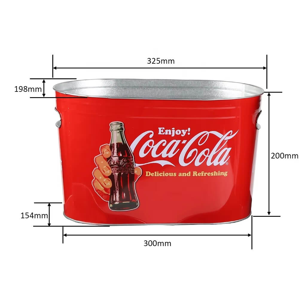 Balde de gelo de aço inoxidável 10qt