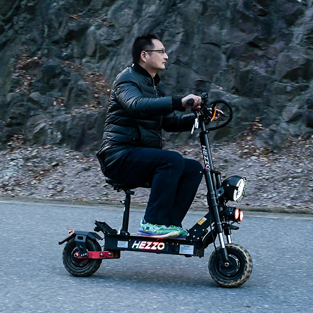 Electric Scooter for Adult 60V 38.4Ah Electric Scooter BOYUEDA 11 Inch Foldable Electric Scooter Dual Motor11 Inch Foldable Dual Motor Electric Scooter for Adult 60V 38.4Ah 1