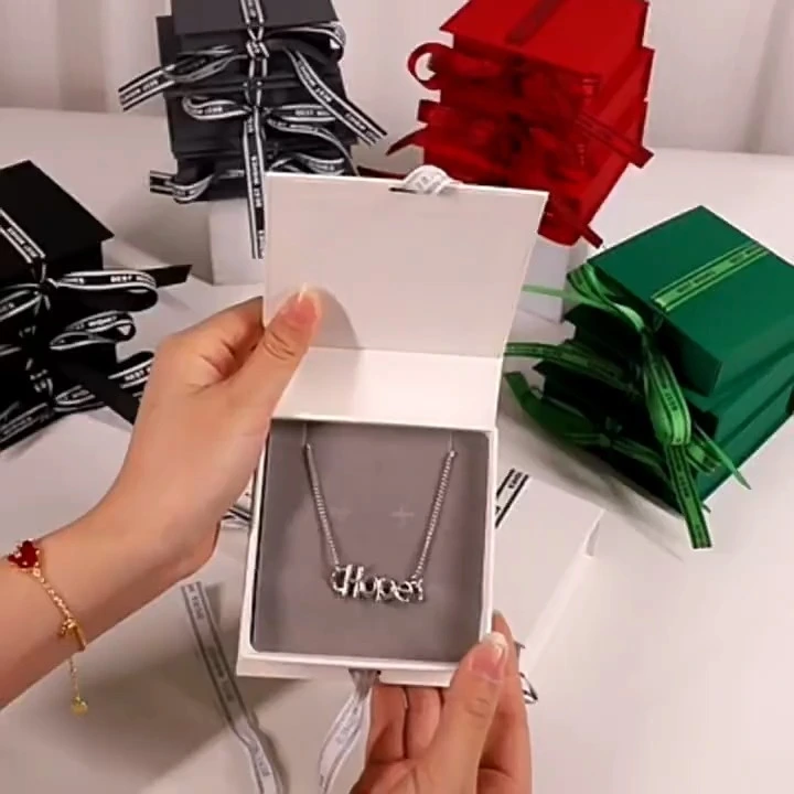 Arco creativo de la cinta de reverso de la caja de la caja de cables Pendientes colgantes de la joya de la joya del colgante 1