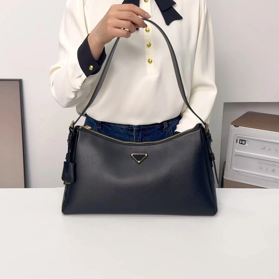 Sac simple et polyvalent, sac à bandoulière haut de gamme et à la mode, sac à bandoulière rétro à grande capacité 1
