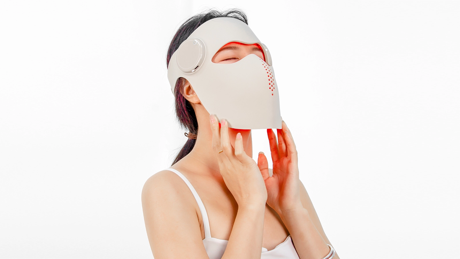 Maschera per il viso per terapia laser M1 Suns. 1