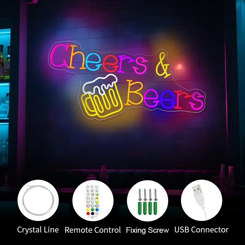 ผู้ผลิตป้ายไฟนีออน LED JXIN จัดหา 2