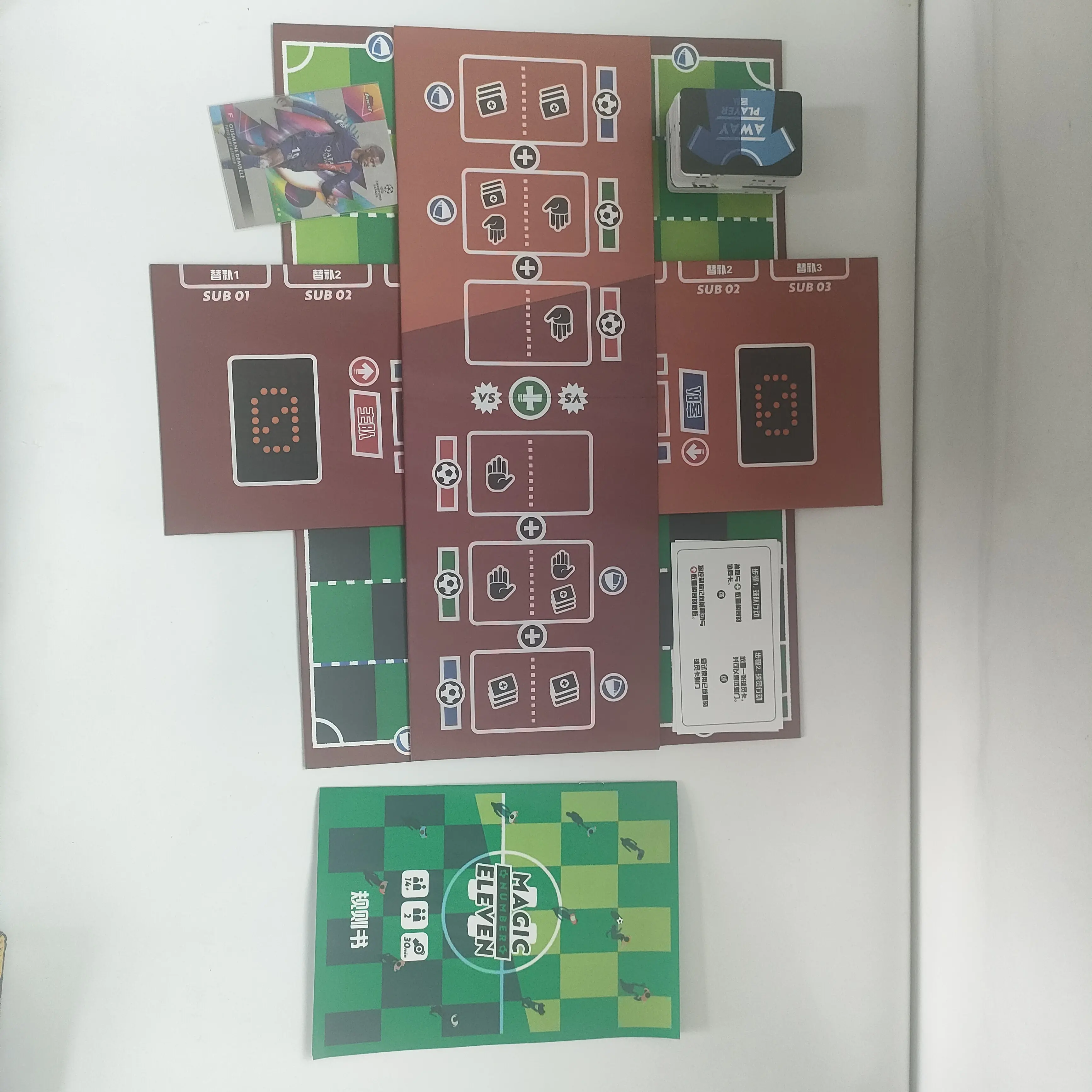 Juego de mesa de Magic Eleven Soccer Strategy: lleva a tu equipo a la victoria 1