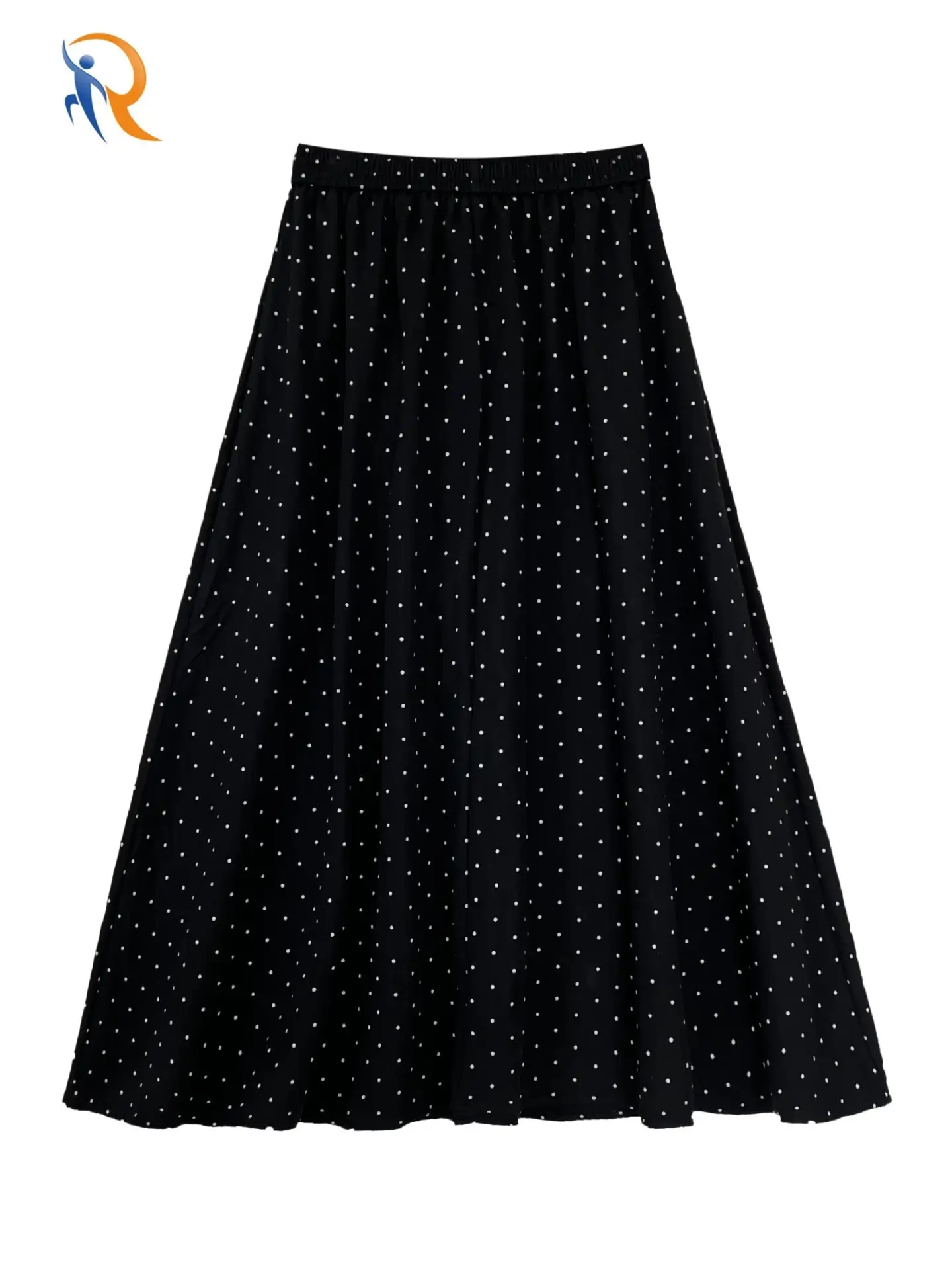 Women's Polka Dots Long Dress 1