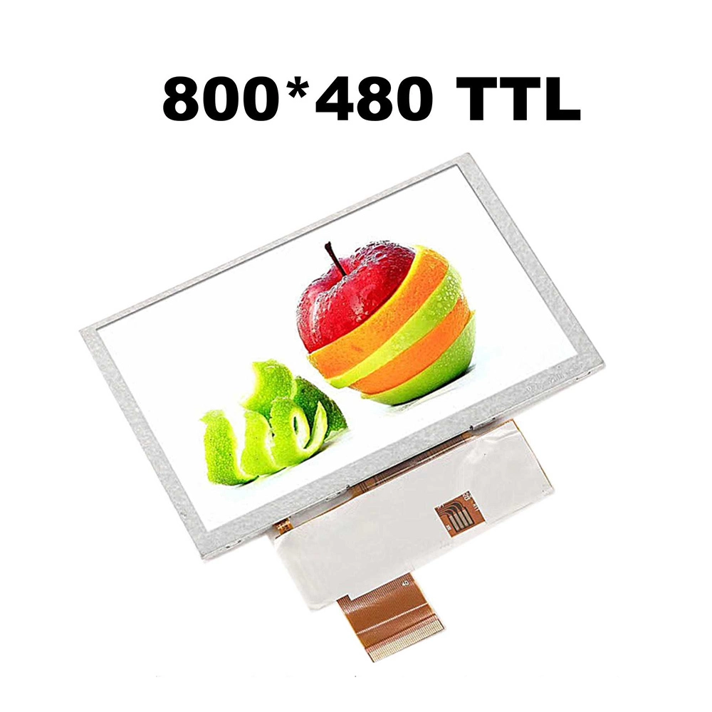 5,0-Zoll-TFT-LCD-Modul 800*480 Auflösung Industrieanzeige 1