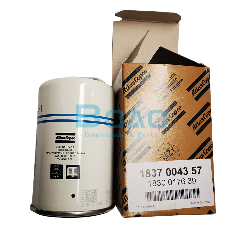 ضاغط Atlas Copco Air 1837004357 = 1830017639 فاصل الزيت 6