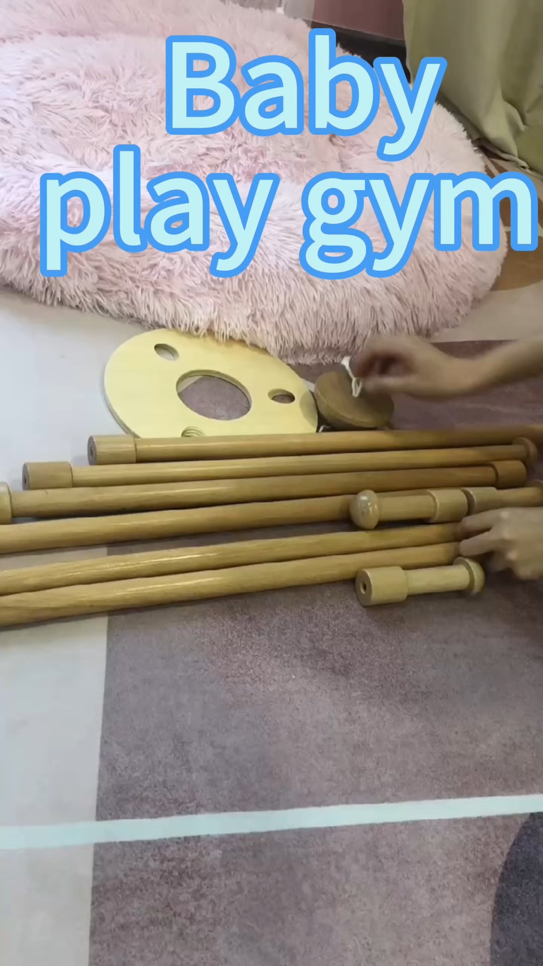 Presentación del gimnasio Beechwood Montessori Play: el primer regalo precioso de su recién nacido