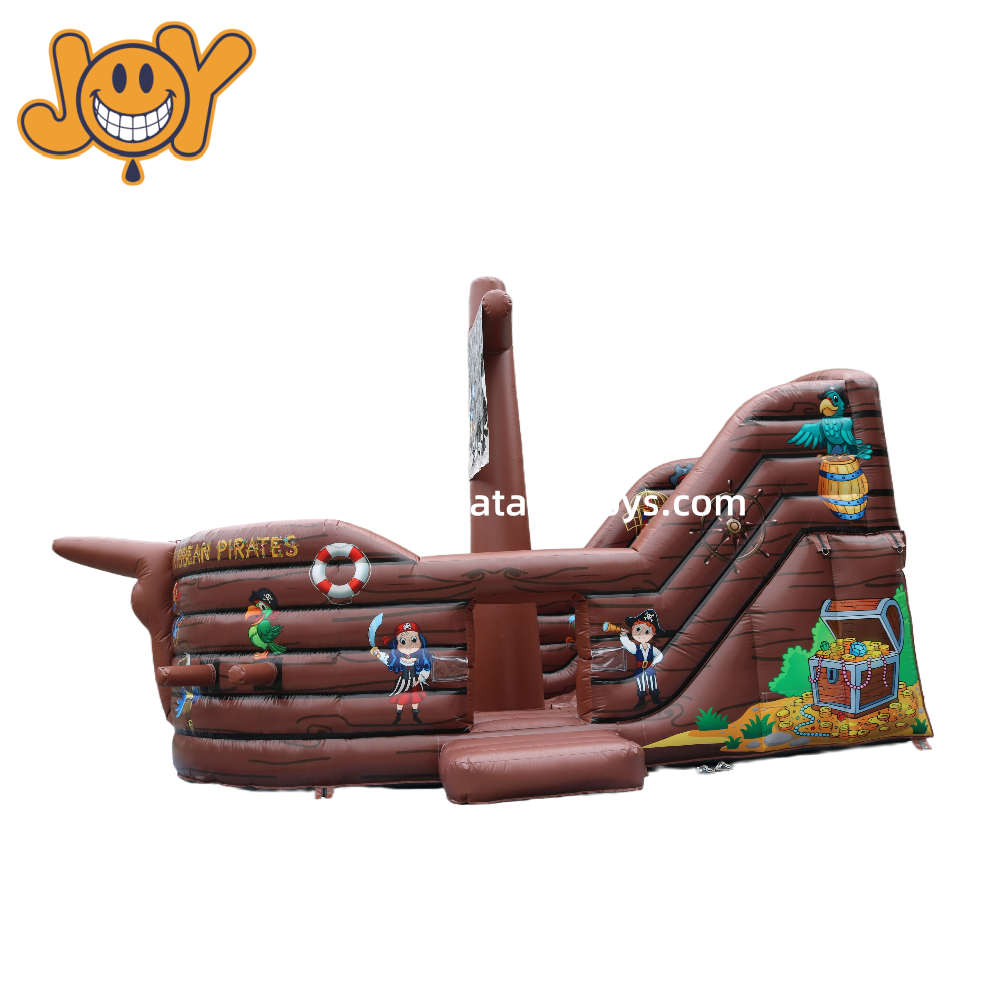 Caribbean Pirates - Themed Inflatable Dry Slide: a Playful Adventure ...