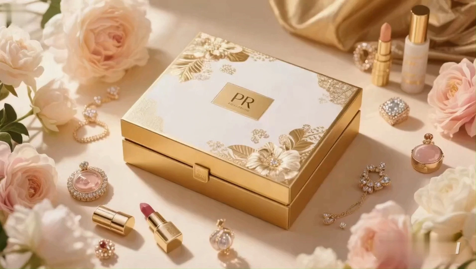 Casete de ambalare PR personalizate pentru kituri de influencer & Media Mailers - Opțiuni rigide și ondulate de lux 1