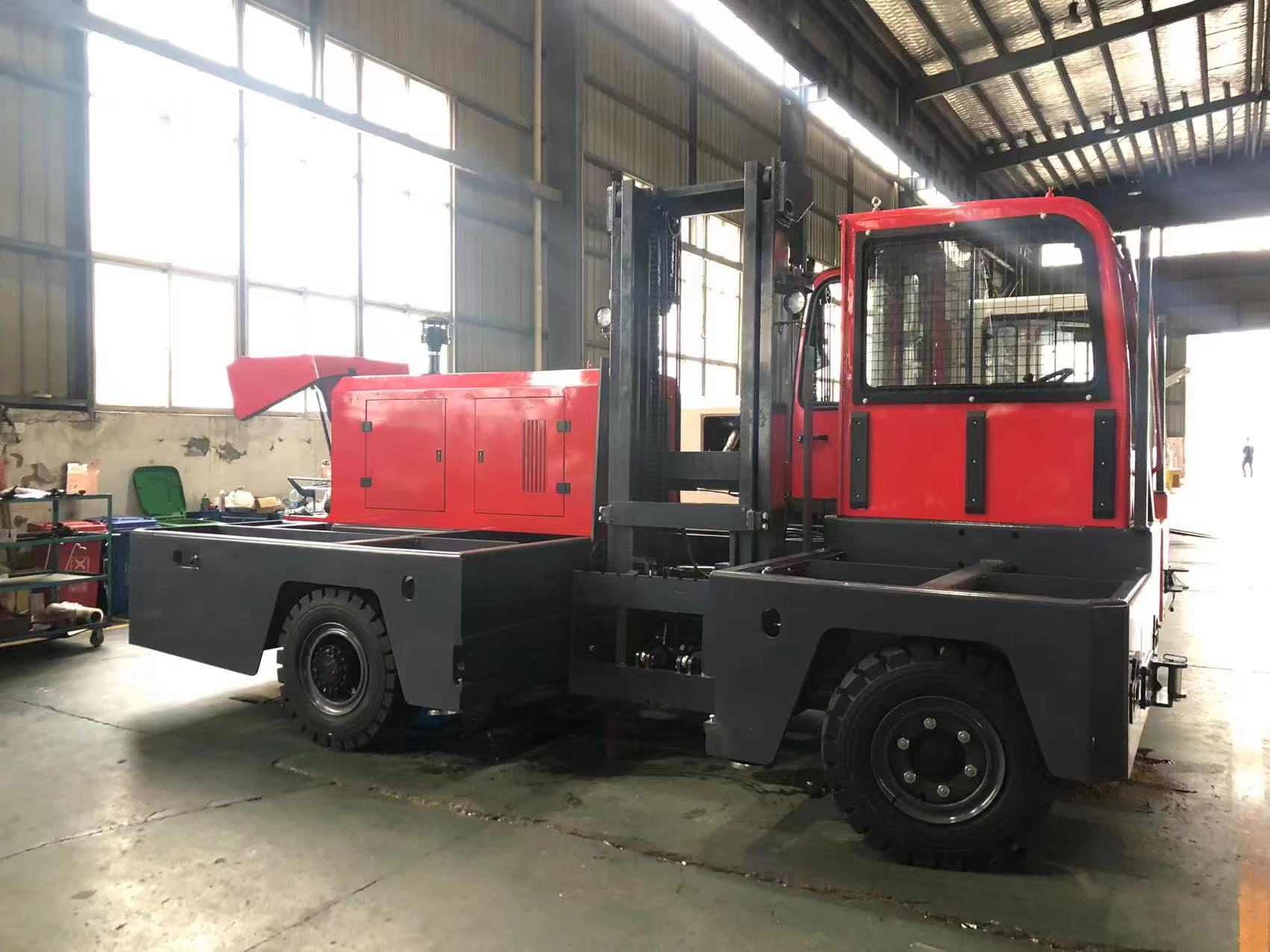 Hot sale Vlift 3 ton battery side loader(lead acid battery and lithium battery) 2