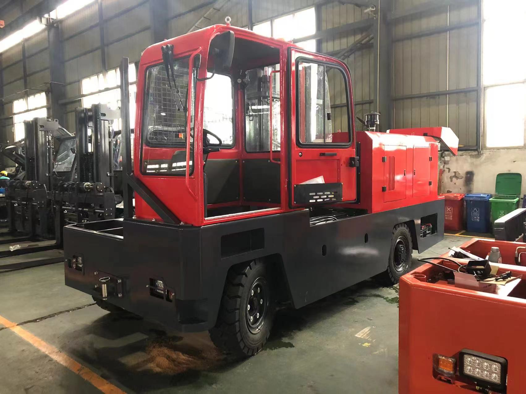 Hot sale Vlift 3 ton battery side loader(lead acid battery and lithium battery) 4