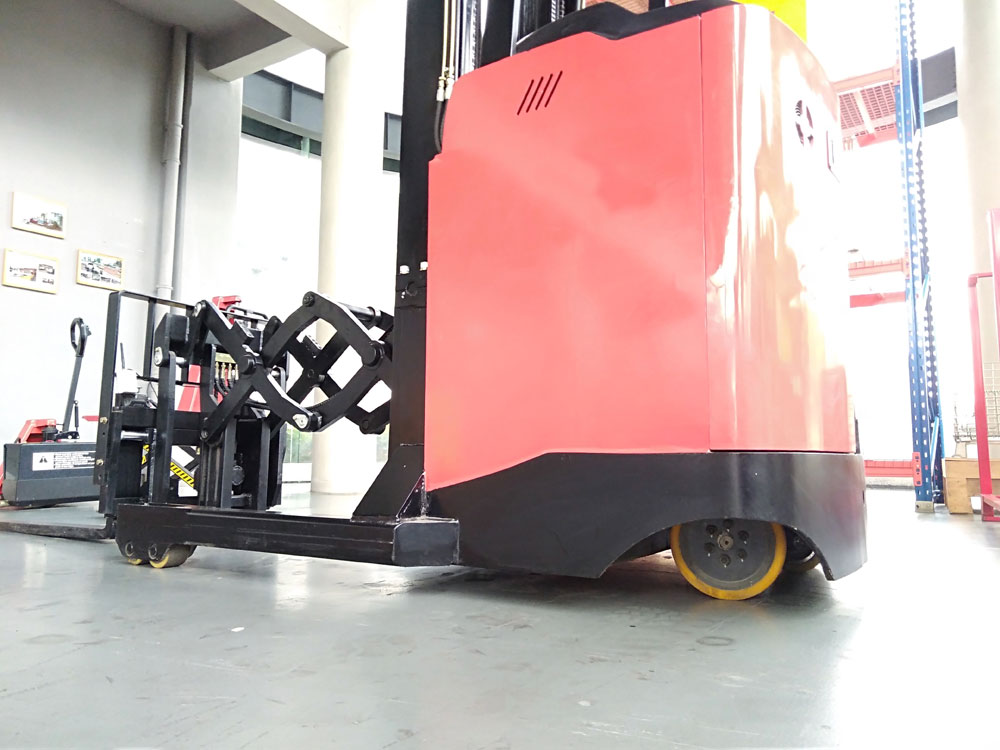 Factory price  Vlift 1.2 ton double deep reach forklift with 3000mm lift height 3