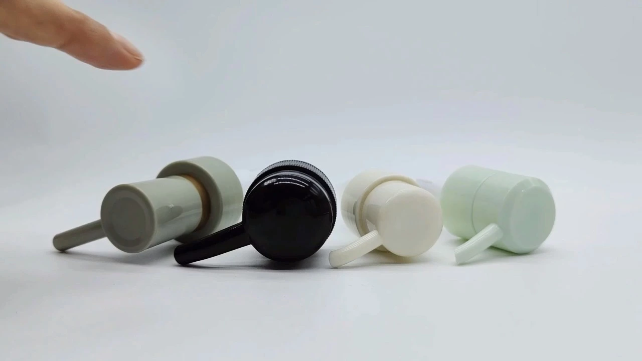 Lotion pump hand washing liquid bottle pump design of outer spring of shampoo pump for daily chemical packaging 1
