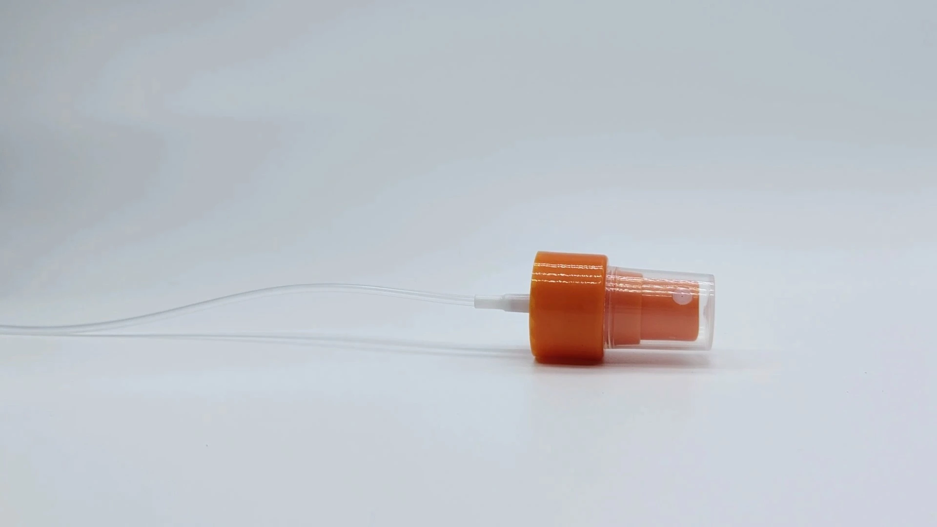 Plastic mist spray pump bottle cosmetics packaging rib closed atomizer 1