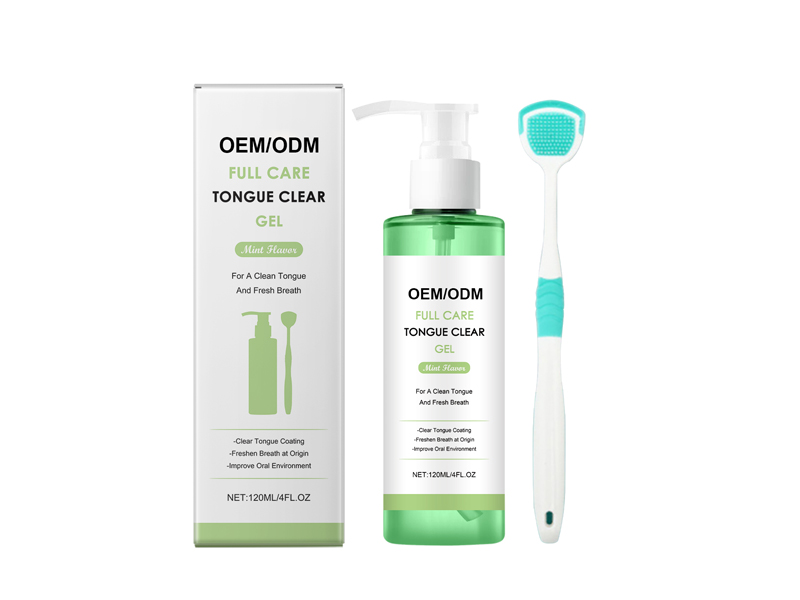 Tongue Clear Gel Clean Tongue Coating, Freshen Breath 1