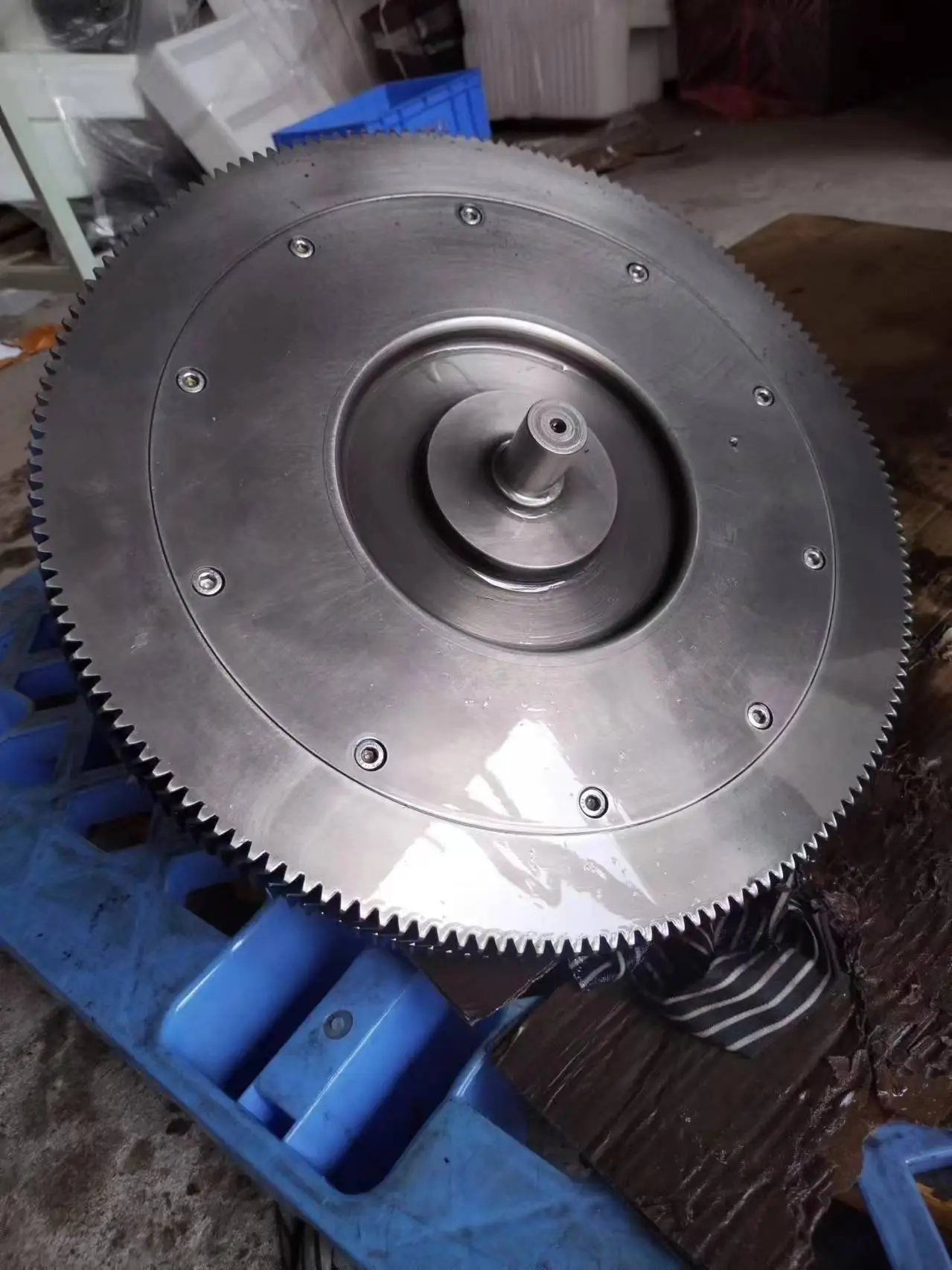 High-precision custom mechanical carbon steel large gears 1