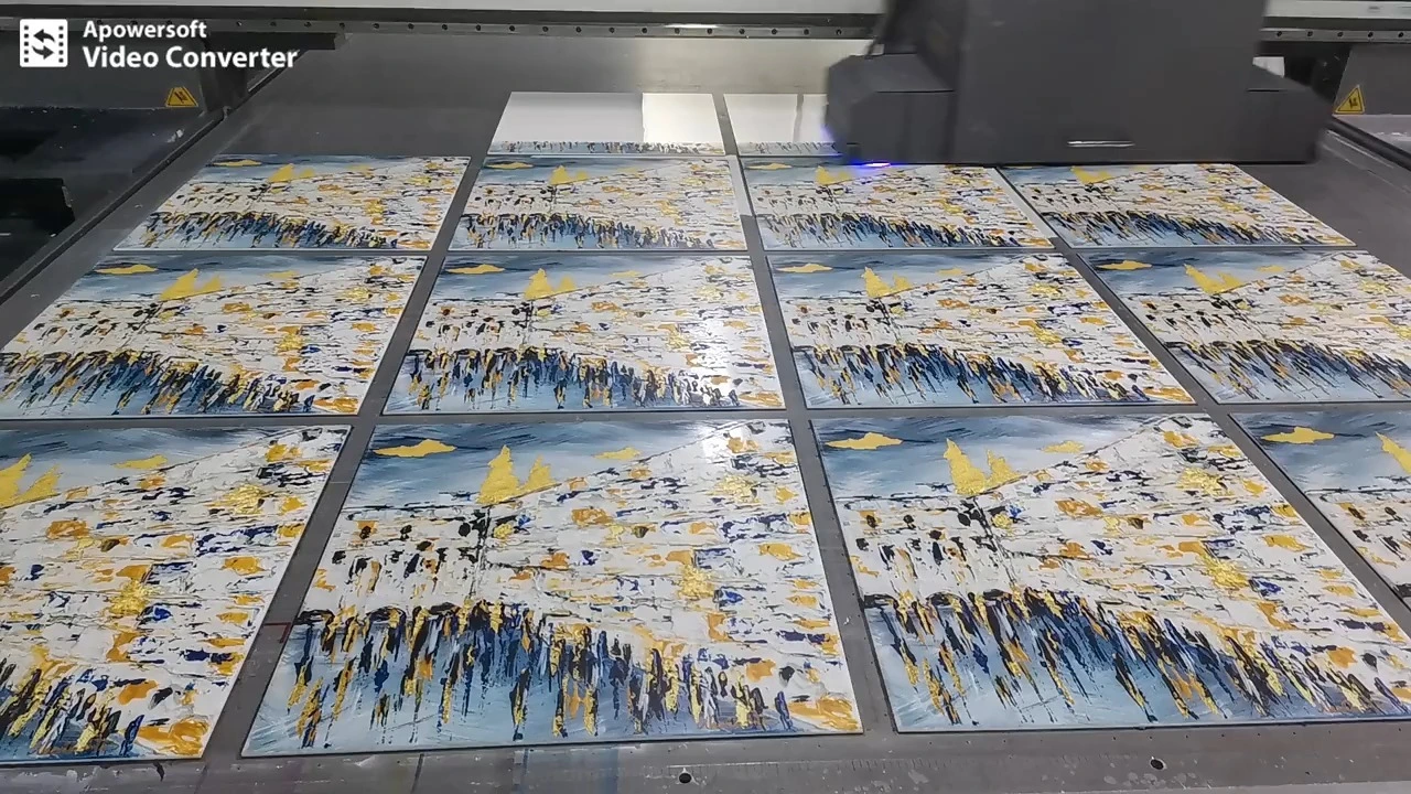 Benutzerdefinierte UV gedruckt 8mm 10 mm transparentes Acrylglasblech Wandblock Produktfoto Druck für benutzerdefiniertes Design 1