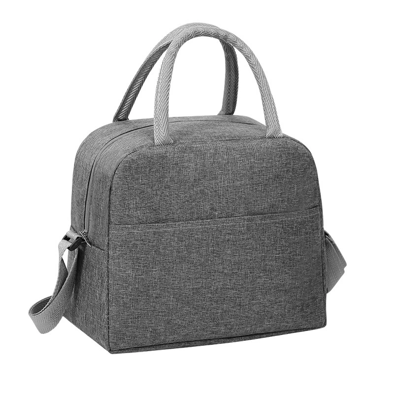 Sacs à lunch pour les femmes Isularées Boîte à lunch réutilisable Sac de refroidisseur de déjeuner pour adultes avec poche avant & Bandoulière réglable 1