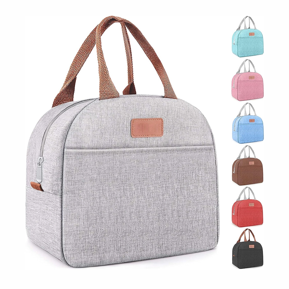 Small Leakproof Cooler Food Lunch Containers Reusable High Capacity Lunch Tote Bags 1